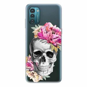 Odolné silikonové pouzdro iSaprio - Pretty Skull - Nokia G11 / G21 obraz