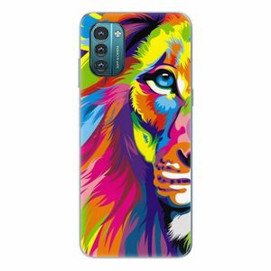 Odolné silikonové pouzdro iSaprio - Rainbow Lion - Nokia G11 / G21 obraz