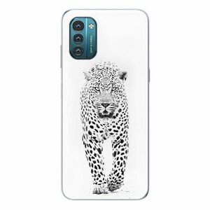 Odolné silikonové pouzdro iSaprio - White Jaguar - Nokia G11 / G21 obraz