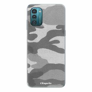 Odolné silikonové pouzdro iSaprio - Gray Camuflage 02 - Nokia G11 / G21 obraz