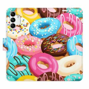 Flipové pouzdro iSaprio - Donuts Pattern 02 - Samsung Galaxy A04s obraz