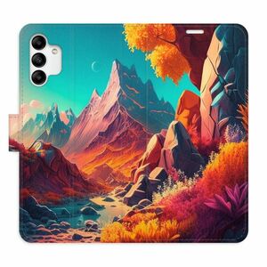 Flipové pouzdro iSaprio - Colorful Mountains - Samsung Galaxy A04s obraz