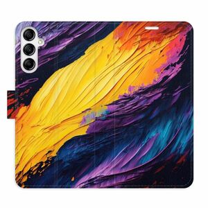 Flipové pouzdro iSaprio - Fire Paint - Samsung Galaxy A14 / A14 5G obraz