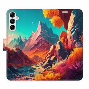 Flipové pouzdro iSaprio - Colorful Mountains - Samsung Galaxy A14 / A14 5G obraz