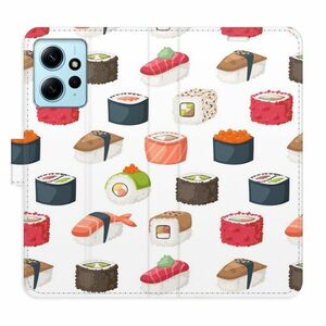 Flipové pouzdro iSaprio - Sushi Pattern 02 - Xiaomi Redmi Note 12 5G obraz