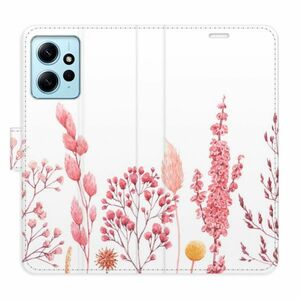 Flipové pouzdro iSaprio - Pink Flowers 03 - Xiaomi Redmi Note 12 5G obraz