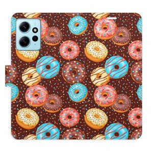 Flipové pouzdro iSaprio - Donuts Pattern - Xiaomi Redmi Note 12 5G obraz