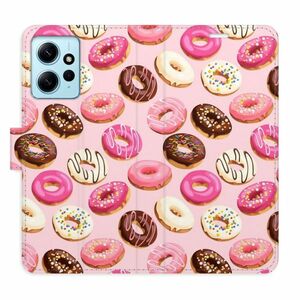 Flipové pouzdro iSaprio - Donuts Pattern 03 - Xiaomi Redmi Note 12 5G obraz