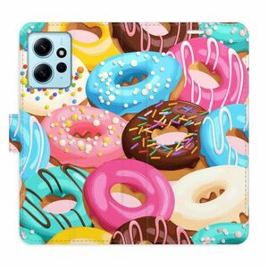 Flipové pouzdro iSaprio - Donuts Pattern 02 - Xiaomi Redmi Note 12 5G obraz