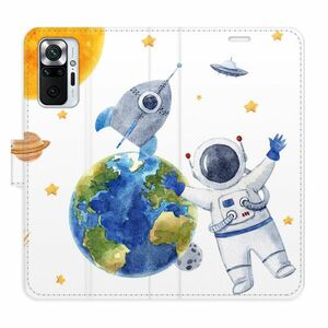 Flipové pouzdro iSaprio - Space 06 - Xiaomi Redmi Note 10 Pro obraz
