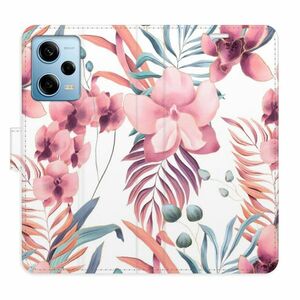 Flipové pouzdro iSaprio - Pink Flowers 02 - Xiaomi Redmi Note 12 Pro 5G / Poco X5 Pro 5G obraz