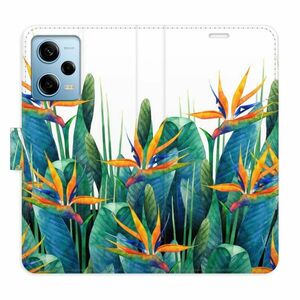 Flipové pouzdro iSaprio - Exotic Flowers 02 - Xiaomi Redmi Note 12 Pro 5G / Poco X5 Pro 5G obraz