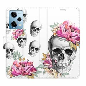 Flipové pouzdro iSaprio - Crazy Skull - Xiaomi Redmi Note 12 Pro 5G / Poco X5 Pro 5G obraz