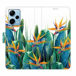 Flipové pouzdro iSaprio - Exotic Flowers 02 - Xiaomi Redmi Note 12 Pro+ 5G obraz
