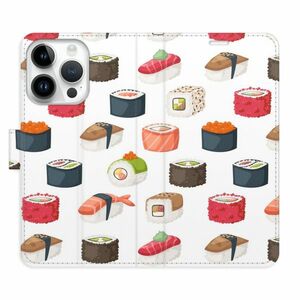 Flipové pouzdro iSaprio - Sushi Pattern 02 - iPhone 15 Pro obraz