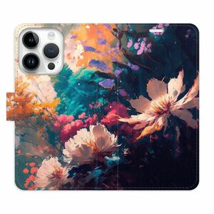 Flipové pouzdro iSaprio - Spring Flowers - iPhone 15 Pro obraz