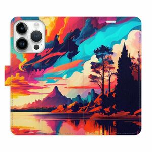 Flipové pouzdro iSaprio - Colorful Mountains 02 - iPhone 15 Pro obraz