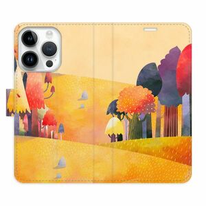 Flipové pouzdro iSaprio - Autumn Forest - iPhone 15 Pro obraz