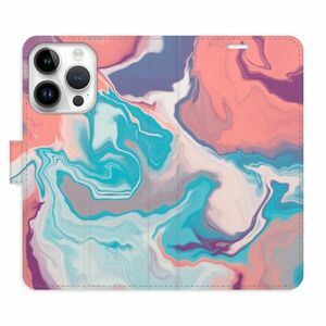 Flipové pouzdro iSaprio - Abstract Paint 06 - iPhone 15 Pro obraz