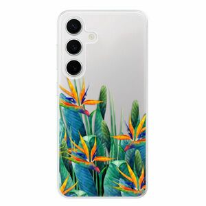 Odolné silikonové pouzdro iSaprio - Exotic Flowers - Samsung Galaxy S24 obraz
