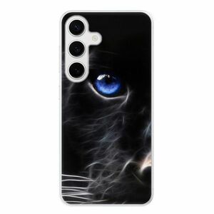 Odolné silikonové pouzdro iSaprio - Black Puma - Samsung Galaxy S24 obraz