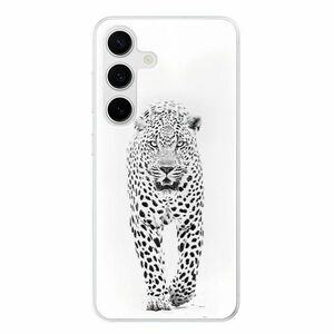 Odolné silikonové pouzdro iSaprio - White Jaguar - Samsung Galaxy S24 obraz