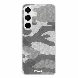 Odolné silikonové pouzdro iSaprio - Gray Camuflage 02 - Samsung Galaxy S24 obraz
