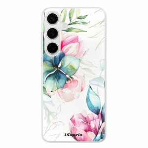 Odolné silikonové pouzdro iSaprio - Flower Art 01 - Samsung Galaxy S24+ obraz