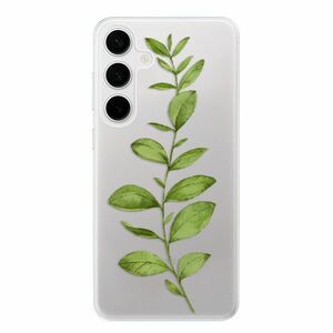 Odolné silikonové pouzdro iSaprio - Green Plant 01 - Samsung Galaxy S24+ obraz