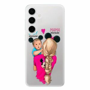 Odolné silikonové pouzdro iSaprio - Mama Mouse Blonde and Boy - Samsung Galaxy S24+ obraz