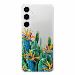 Odolné silikonové pouzdro iSaprio - Exotic Flowers - Samsung Galaxy S24+ obraz