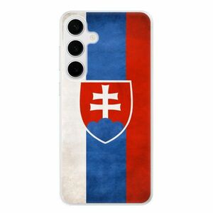 Odolné silikonové pouzdro iSaprio - Slovakia Flag - Samsung Galaxy S24+ obraz