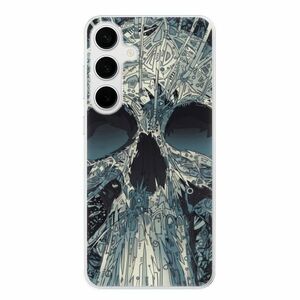 Odolné silikonové pouzdro iSaprio - Abstract Skull - Samsung Galaxy S24+ obraz