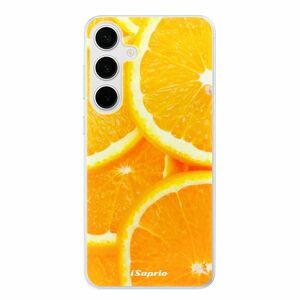 Odolné silikonové pouzdro iSaprio - Orange 10 - Samsung Galaxy S24+ obraz