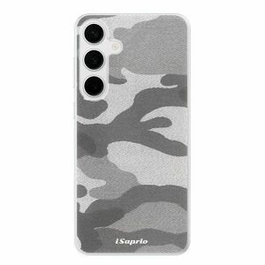 Odolné silikonové pouzdro iSaprio - Gray Camuflage 02 - Samsung Galaxy S24+ obraz