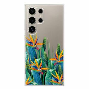 Odolné silikonové pouzdro iSaprio - Exotic Flowers - Samsung Galaxy S24 Ultra obraz