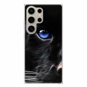 Odolné silikonové pouzdro iSaprio - Black Puma - Samsung Galaxy S24 Ultra obraz