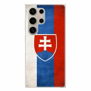 Odolné silikonové pouzdro iSaprio - Slovakia Flag - Samsung Galaxy S24 Ultra obraz
