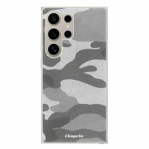 Odolné silikonové pouzdro iSaprio - Gray Camuflage 02 - Samsung Galaxy S24 Ultra obraz
