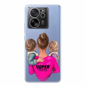 Odolné silikonové pouzdro iSaprio - Super Mama - Two Boys - Xiaomi 13T / 13T Pro obraz
