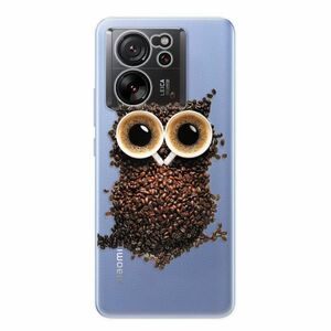Odolné silikonové pouzdro iSaprio - Owl And Coffee - Xiaomi 13T / 13T Pro obraz