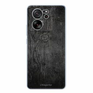 Odolné silikonové pouzdro iSaprio - Black Wood 13 - Xiaomi 13T / 13T Pro obraz