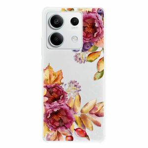 Odolné silikonové pouzdro iSaprio - Fall Flowers - Xiaomi Redmi Note 13 5G obraz