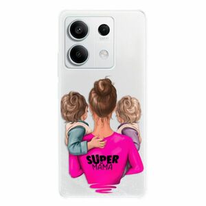 Odolné silikonové pouzdro iSaprio - Super Mama - Two Boys - Xiaomi Redmi Note 13 5G obraz