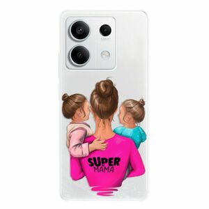Odolné silikonové pouzdro iSaprio - Super Mama - Two Girls - Xiaomi Redmi Note 13 5G obraz