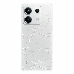 Odolné silikonové pouzdro iSaprio - Fancy - white - Xiaomi Redmi Note 13 5G obraz