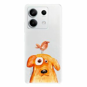 Odolné silikonové pouzdro iSaprio - Dog And Bird - Xiaomi Redmi Note 13 5G obraz