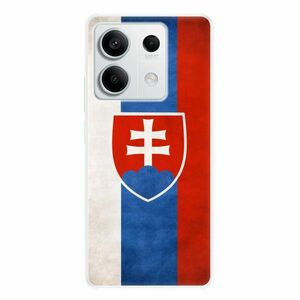Odolné silikonové pouzdro iSaprio - Slovakia Flag - Xiaomi Redmi Note 13 5G obraz