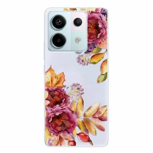 Odolné silikonové pouzdro iSaprio - Fall Flowers - Xiaomi Redmi Note 13 Pro 5G / Poco X6 5G obraz