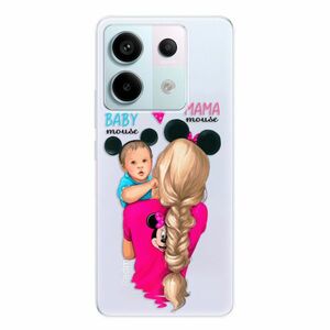 Odolné silikonové pouzdro iSaprio - Mama Mouse Blonde and Boy - Xiaomi Redmi Note 13 Pro 5G / Poco X6 5G obraz